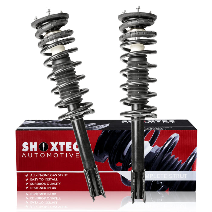 Shoxtec Rear Complete Strut Assembly fits 91-92 Saturn SC 93-02 Saturn SC1, SC2 91-02 Saturn SL SL1 SL2 93-99 Saturn SW1 93-01 Saturn SW2 Coil Spring Assembly Shock Absorber Repl. 171925PR