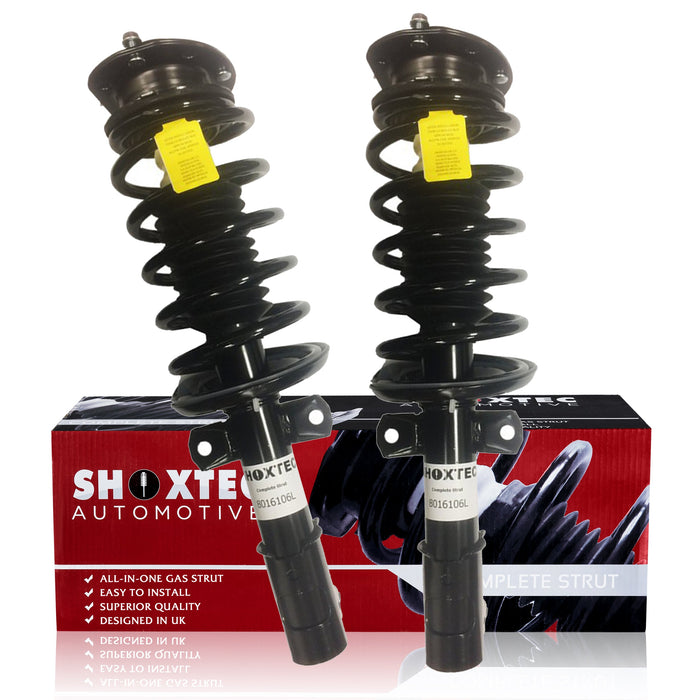 Shoxtec Front Complete Struts For 05-10 Chevrolet Cobalt; 06-11 Chevrolet HHR; 07-09 Pontiac G5; 05-06 Pontiac Pursuit Repl. Part no. 172179L 172179R