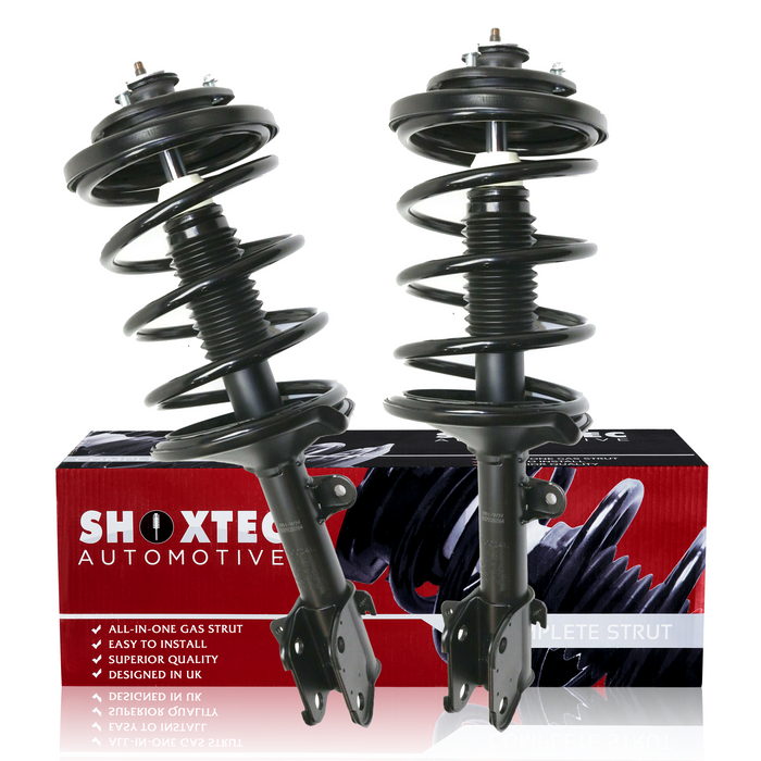 Shoxtec Front Complete Strut Assembly fits 1999-2004 Honda Odyssey Coil Spring Assembly Shock Absorber Repl. 171598 171597