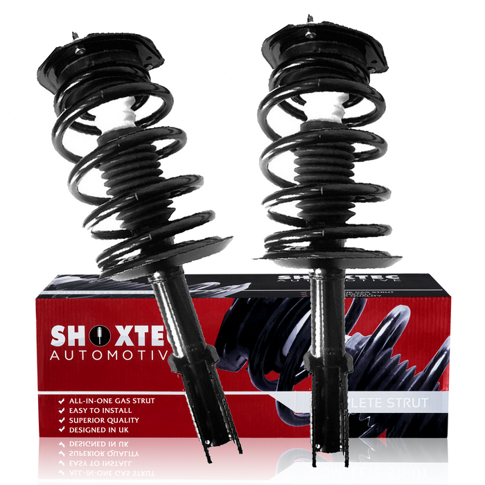 Shoxtec Front Complete Struts fits 90-99 Buick Lesabre, Park Ave, Cadillac Deville, Oldsmobile 88, Oldsmobile 99 Delta 88, LSS, Regency, Bonneville;