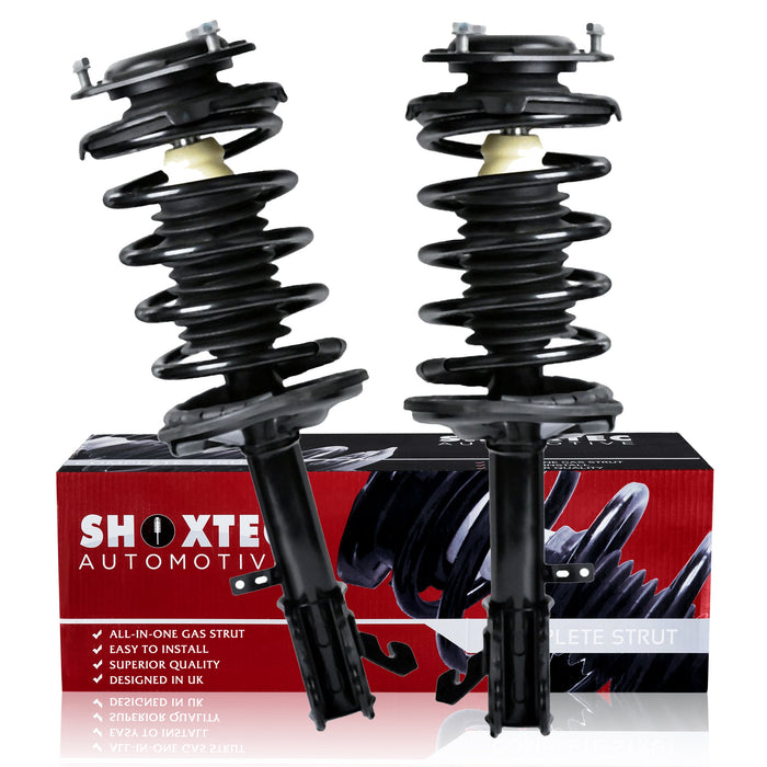Shoxtec Front Complete Struts Assembly fits 1993 - 1997 GEO Prizm Coil Spring Spring Shock Absorber Repl. part no 171952 171951