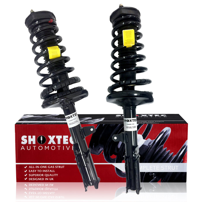 Shoxtec Rear Complete Struts for 1992-2001 Lexus ES300; 1992-2001 Toyota Camry; 1997-2003 Toyota Avalon Shock Absorber Repl. 271681 271680