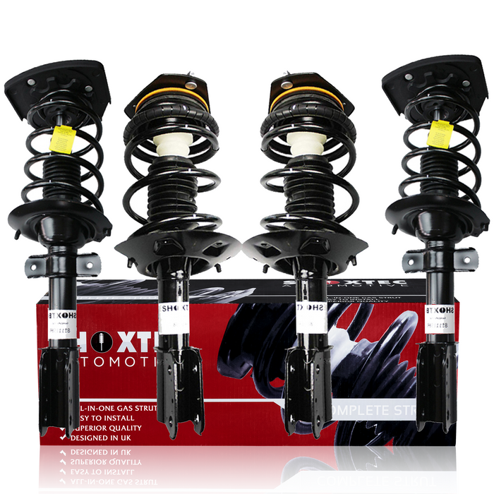 Shoxtec Full Set Complete Strut Assembly for 05-09 Buick Allure/Buick Lacrosse; 00-05 Chevrolet Impala; 04-07 Chevrolet Monte Carlo; 04-08 Pontiac Grand Prix