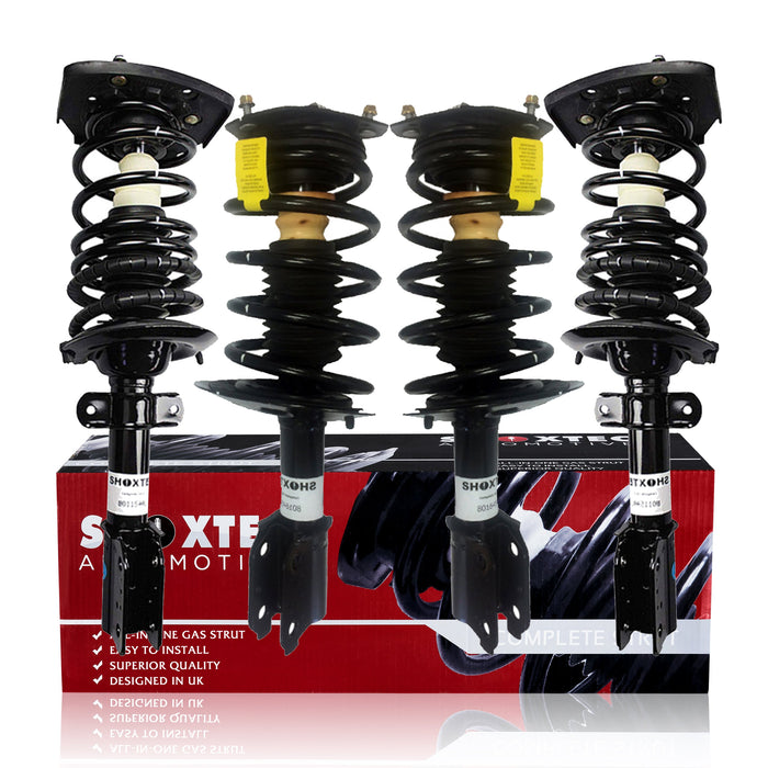 Shoxtec Full Set Complete Strut fits 2000 - 2003 Chevrolet Impala; Coil Spring Shock Absorber Kits Repl Part No. 171670 271662L 271662R