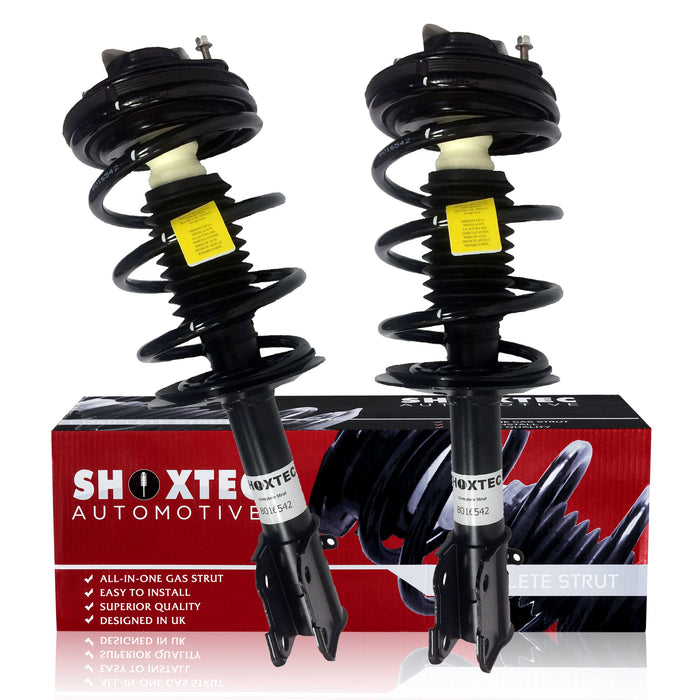 Shoxtec Front Complete Strut Assembly for 2001 - 2010 Chrysler PT Cruiser Coil Spring Assembly Shock Absorber Kits Repl. Part no. 171592