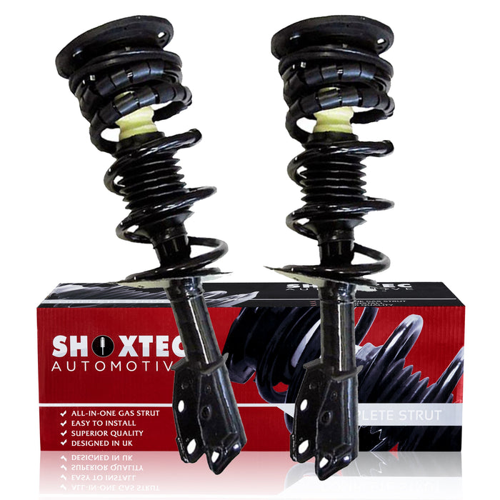 Shoxtec Front Complete Strut Assembly for 1995 - 1999 Chevrolet Cavalier; 1995 - 1999 Pontiac Sunfire; Coil Spring Shock Absorber Repl. 171973