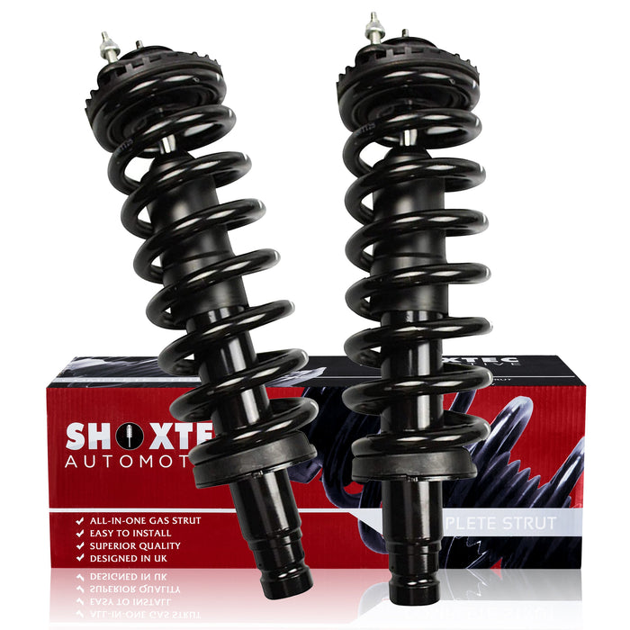 Shoxtec Front Struts Replacement for 04-07 Buick Rainer; Replacement for 02-09 GMC Envoy Chevrolet Trailblazer; Replacement for 03-08 Isuzu Ascender; Replacement for 02-04 Oldsmobile Bravada; Replacement for 05-09 Saab 9-7x