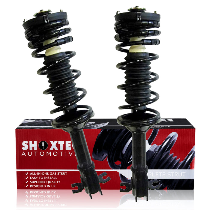Shoxtec Rear Complete Struts Assembly for 1997 - 2003 Ford Escort; 1997 - 1999 Mercury Tracer; Coil Spring Shock Absorber Repl. Part no. 171994