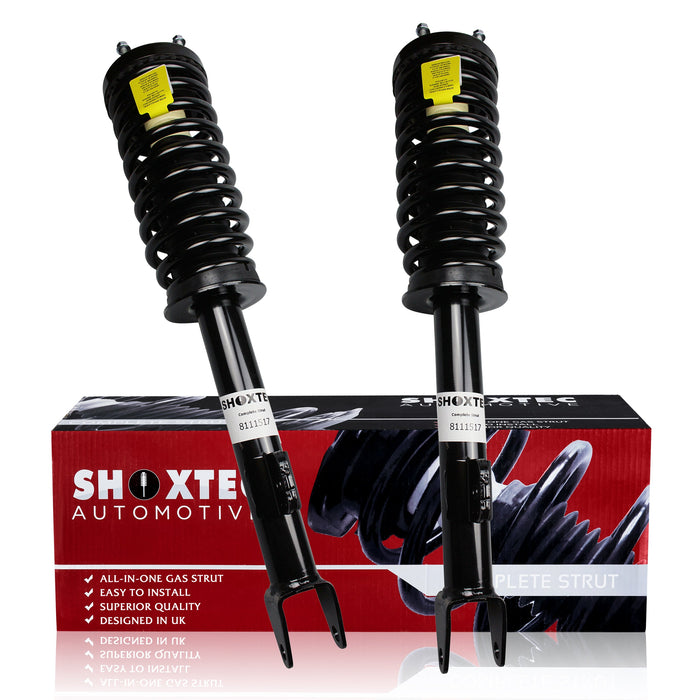 Shoxtec Front Complete Struts fits 05-10 Chrysler 300; 06-09 Dodge Charger; 05-08 Dodge Magnum; Coil Spring Shock Absorber Kits Repl. Part no. 172248