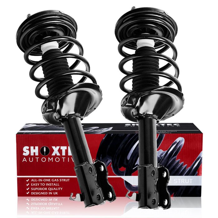 Shoxtec Front Complete Struts Assembly for 2002 - 2004 Infiniti I35; 2002 - 2003 Nissan Maxima Coil Spring Shock Absorber Kits Repl. Part no. 171461