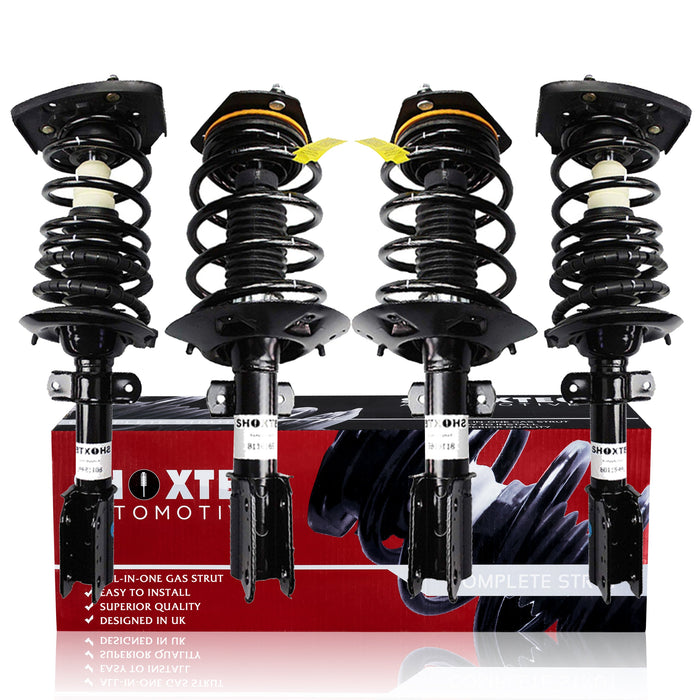 Shoxtec Full Set Complete Struts Assembly for 2004 - 2008 Pontiac Grand Prix Coil Spring Shock Absorber Kits Repl. Part no. 172177 271662L 271662R