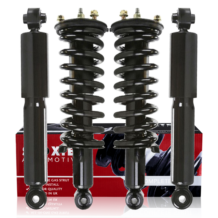 Shoxtec Full Set Complete Strut Shock Absorbers Replacement for 2005-2012 Nissan Pathfinder; All Trim Levels Repl.no 171103 37274