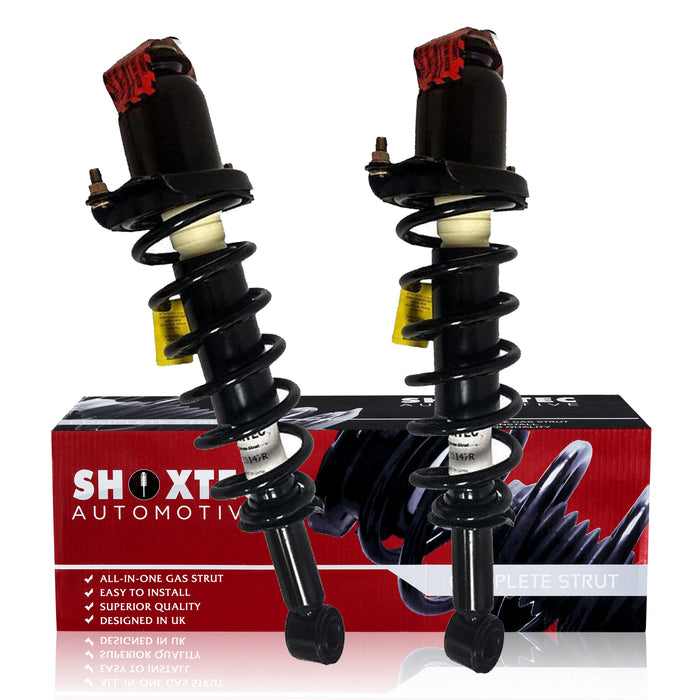 Shoxtec Rear Complete Struts for 2003 - 2008 Pontiac Vibe; 2003 - 2008 Toyota Corolla; 2003 - 2008 Toyota Matrix; Shocks Absorber Repl. 171373