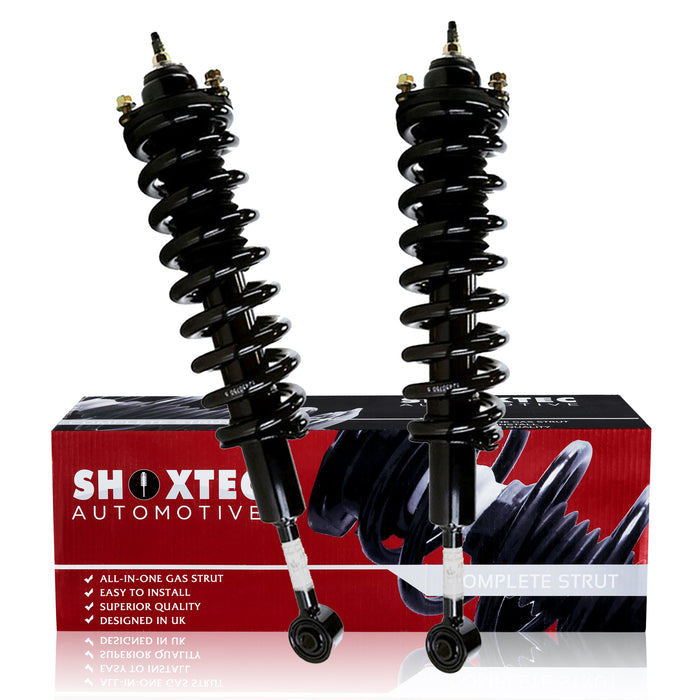 Shoxtec Front Complete Struts Assembly Replacement for 2008 - 2015 Toyota Tacoma 2008 - 2020 Toyota 4Runner 2008 - 2014 Toyota FJ Cruiser Coil Spring Shock Absorber Repl. part no 171371L 171371R