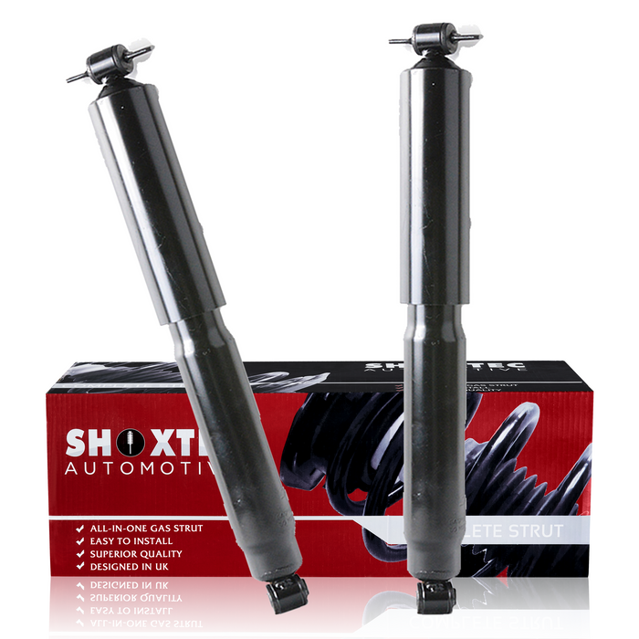 Shoxtec Rear Shock Absorber Replacement for 1999-2000 Cadillac Escalade 1996-2019 Chevrolet Express 2500 3500 GMC Savana 2500 3500 1992-1999 K1500 K2500 Suburban 1995-2000 Tahoe Yukon Part No.911086