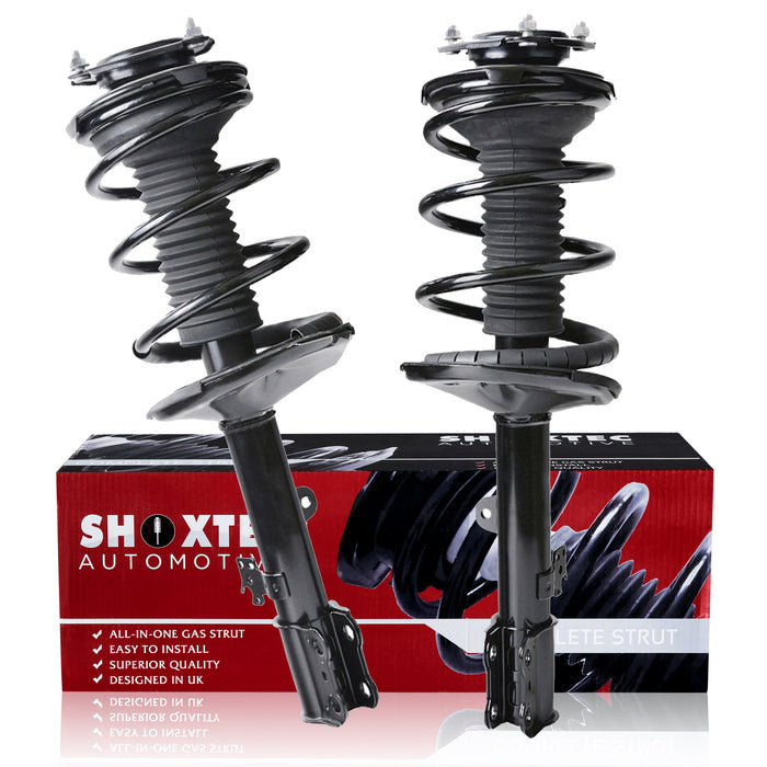 Shoxtec Front Complete Strut Assembly for 2000-2005 TOYOTA RAV4 Coil Spring Shock Absorber Repl. Part No. 171454 171453