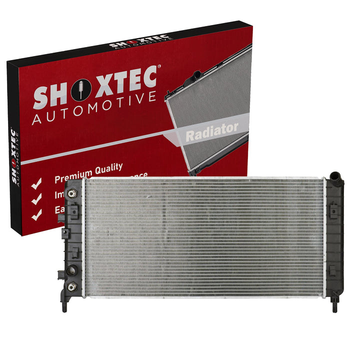 Shoxtec Aluminum Core Radiator Replacement for 2005-2008 Buick Allure 2005-2008 Buick LaCrosse 2006-2011 Chevrolet Impala 2006-2007 Chevrolet Monte Carlo Repl No. CU2827