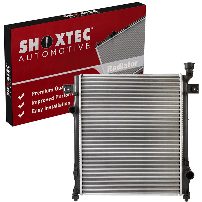 Shoxtec Aluminum Core Radiator Replacement for 2007-2012 Dodge Nitro Repl No. CU2971
