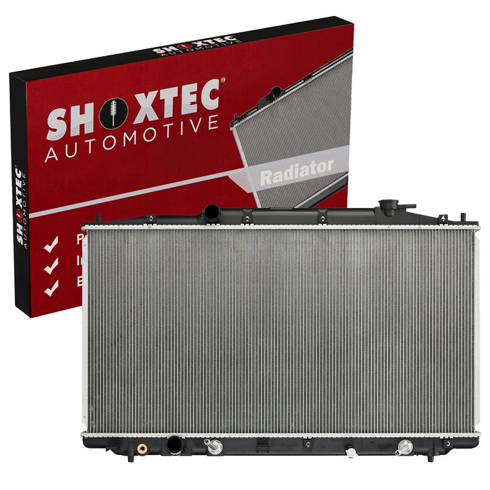 Shoxtec Aluminum Core Radiator Replacement for 2013-2018 Acura RDX 2008-2012 Honda Accord 2012-2015 Honda Crosstour V6 3.5L Repl No. CU2989