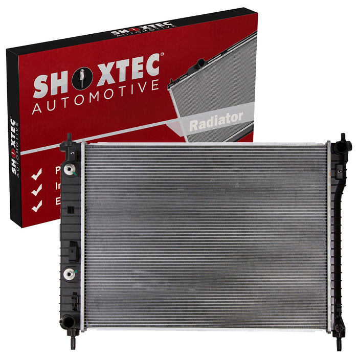 Shoxtec Aluminum Core Radiator Replacement for 2008-2015 Chevrolet Captiva 2008-2010 Saturn Vue Repl No. CU13057