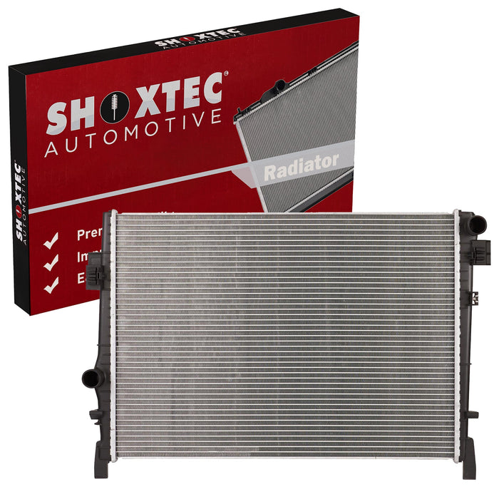 Shoxtec Aluminum Core Radiator Replacement for 2009-2020 Dodge Journey L4 2.4L 2009-2010 Dodge Journey V6 3.5L 2011-2019 Dodge Journey V6 3.6L Repl No.CU13084