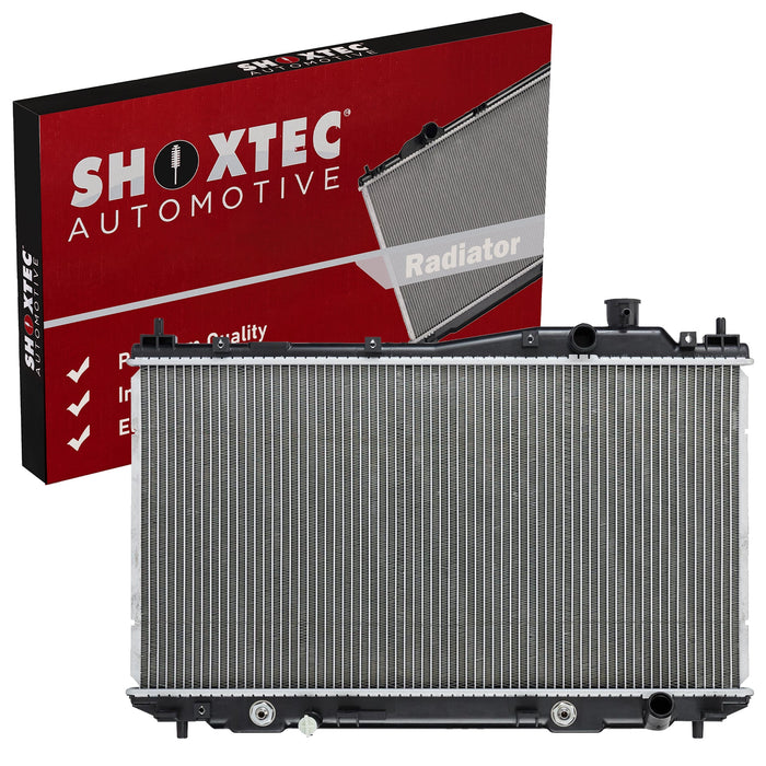 Shoxtec Aluminum Core Radiator Replacement for 2001-2005 Acura EL 2001-2005 Honda Civic Repl No. CU2354
