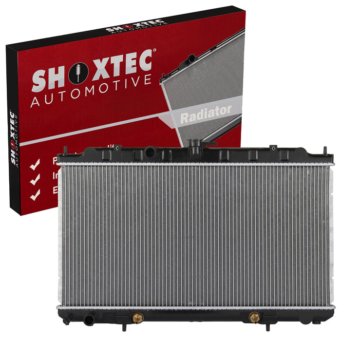 Shoxtec Aluminum Core Radiator Replacement for 2001-2006 Nissan Sentra L4 1.8L Repl No.CU2346