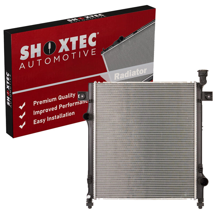 Shoxtec Aluminum Core Radiator Replacement for 2008-2013 Jeep Liberty Repl No.CU13071