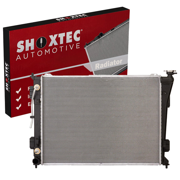 Shoxtec Aluminum Core Radiator Replacement for 2012-2017 Hyundai Azera 2011-2014 Hyundai Sonata 2014-2016 Kia Cadenza 2011-2015 Kia Optima Repl No.CU13191