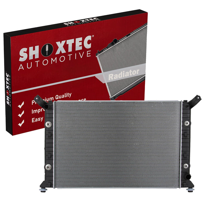 Shoxtec Aluminum Core Radiator Replacement for 2011-2019 Chevrolet Silverado 2500 HD 2011-2019 Chevrolet Silverado 3500 HD 2011-2019 GMC Sierra 2500 HD 2011-2019 GMC Sierra 3500 HD Repl No.CU13301