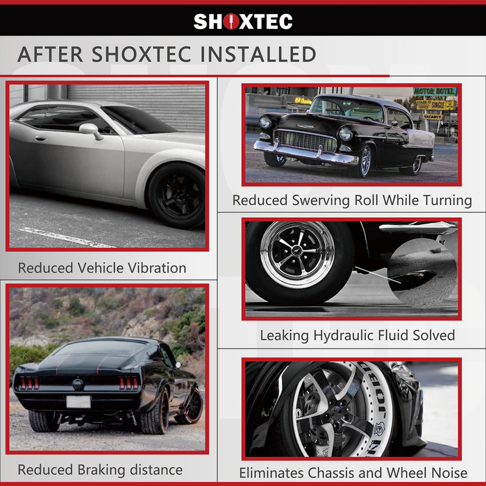 Shoxtec Rear Shock Absorber Replacement for 1995-1998 Buick Skylark; Replacement For 1995-1996 Chevrolet Beretta, Corsica;Replacement For 1995-1998 Oldsmobile Achieva;Replacement For 1995-1998 Pontiac Grand Am, Repl No. 5970