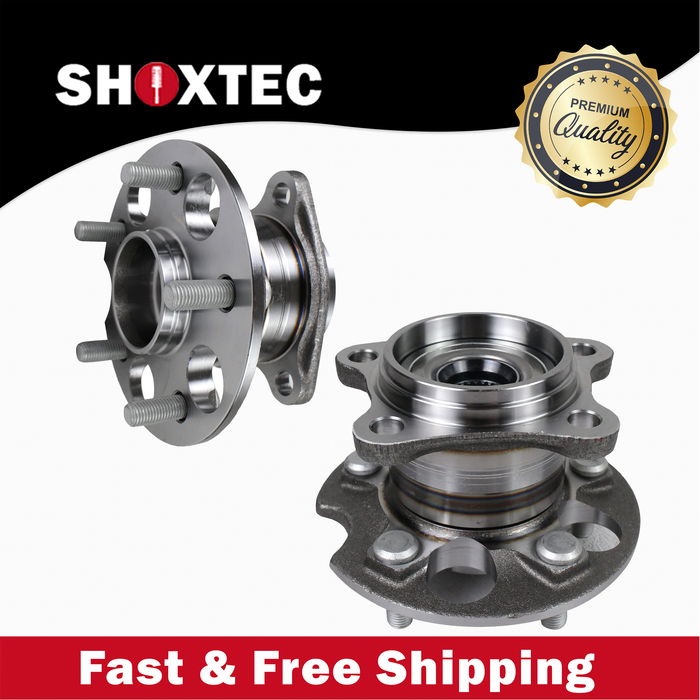 Shoxtec Rear Wheel Bearing Hub Assembly Replacement for 2004-2006 Lexus RX330 2007-2009 Lexus RX350 2006-2008 Lexus RX400h 2004-2013 Toyota Highlander 2009-2015 Toyota Venza AWD Only Repl. no 512284