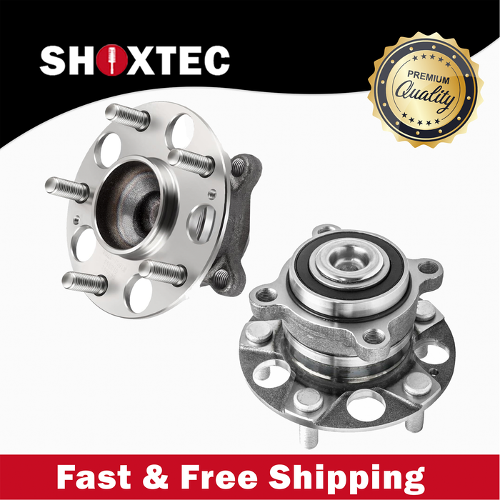 Shoxtec Rear Wheel Bearing Hub Assembly Replacement for 2009-2014 Acura TSX 2008-2012 Honda Accord Repl. no 512353