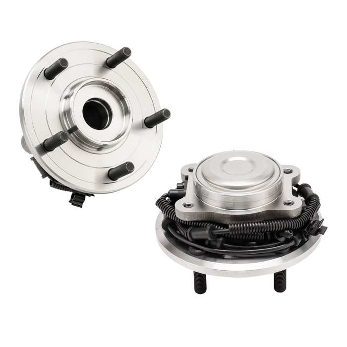 Shoxtec Rear Pair Wheel Bearing Hub Assembly Compatible with 2008-2011 Chrysler Town and Country Minivan 2WD; Compatible with 2008-2011 Dodge Grand Caravan Repl Part No. 512360
