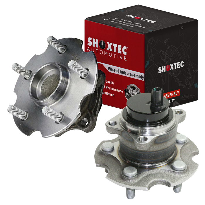 Shoxtec Rear Wheel Bearing Hub Assembly Replacement for 2010-2012 Lexus HS250h 2015-2017 NX200t 2018-2021 NX300 2015-2016 Lexus NX300h 2016 Scion IM 2006-2012 Toyota RAV4 Repl. no 512372