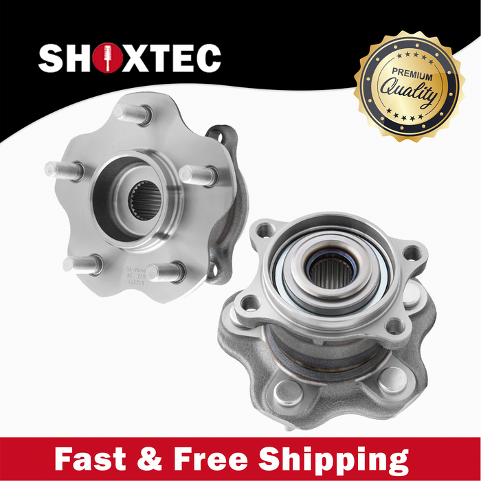 Shoxtec Rear Wheel Bearing Hub Assembly Replacement for 2011-2014 Nissan Juke for models with AWD 2014 Nissan Juke 2008-2013 Nissan Rogue for AWD Only Repl. no 512373