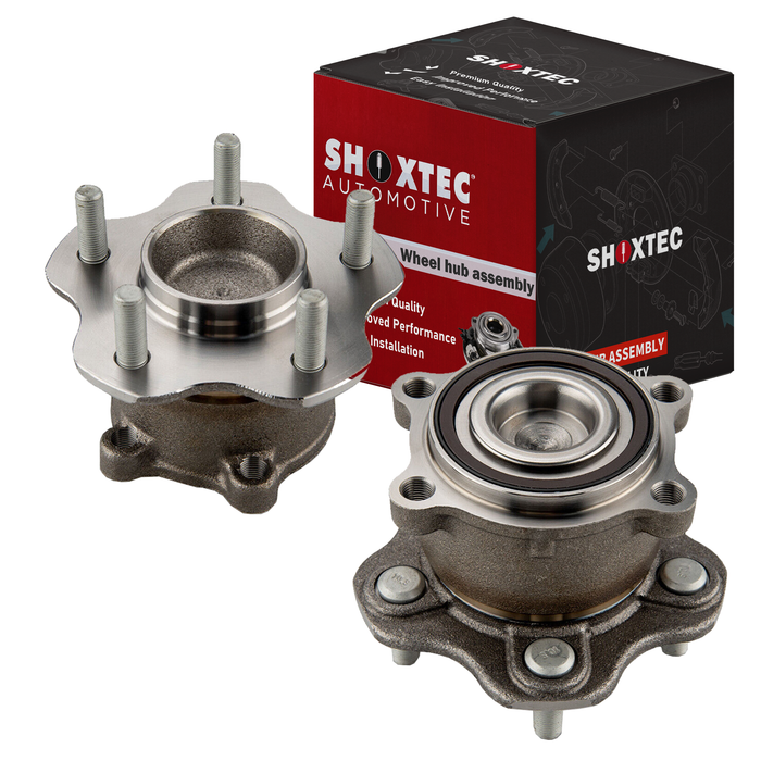 Shoxtec Rear Wheel Bearing Hub Assembly Replacement for 2007-2018 Nissan Altima 2013 Infiniti JX35 2014-2019 Infiniti QX60 2015-2019 Nissan Murano 13-19 Nissan Pathfinder FWD ONLY Repl. no 512388