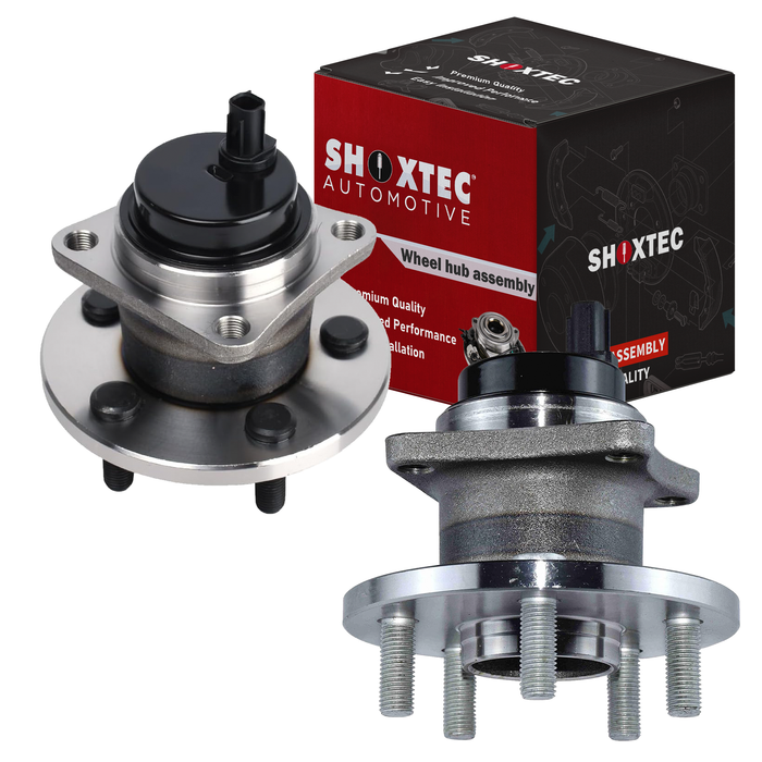 Shoxtec Rear Wheel Bearing Hub Assembly Replacement for 2009-2010 Pontiac Vibe 2009-2019 Toyota Corolla 2009-2014 Toyota Matrix FWD Only Repl. no 512403