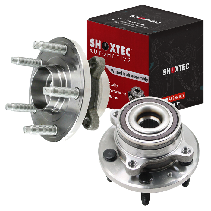Shoxtec Front Wheel Bearing Hub Assembly Replacement for 2011-2019 ford Explorer Replacement for 2013-2019 ford Police Interceptor Utility Repl. no 512460