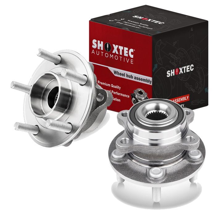 Shoxtec Front/Rear Wheel Bearing Hub Assembly Replacement for 2013-2020 Ford Fusion 2019-2020 Ford Police Responder Hybrid 2019-2020 Ford SSV Plug-In Hybrid 2013-2016 Lincoln MKZ Repl. no 512498