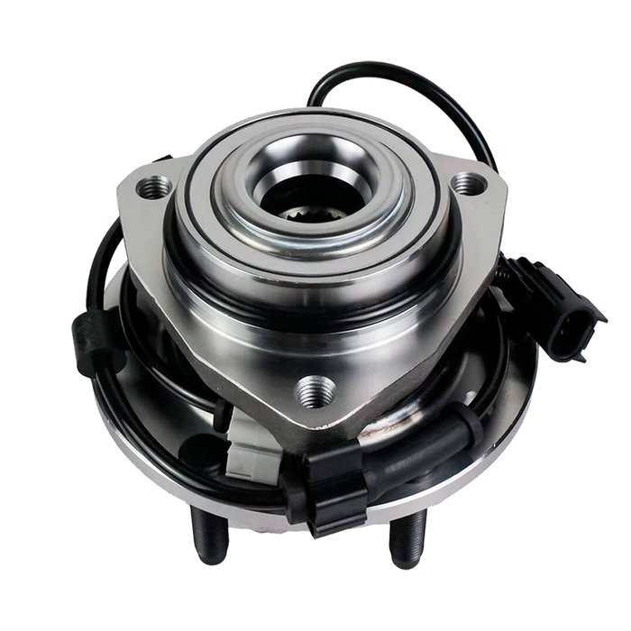 Shoxtec Front Pair Wheel Bearing Hub Assembly Compatible with 2004-2007 Buick Rainier; Compatible with 2003-2006 Chevrolet SSR; Compatible with 2002-2009 Chevrolet Trailblazer Repl Part No. 513188