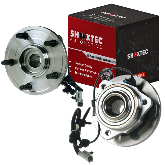 Shoxtec Front Wheel Bearing Hub Assembly Replacement for 2006-2010 Jeep Commander Replacement for 2005-2010 Jeep Grand Cherokee Repl. no 513234