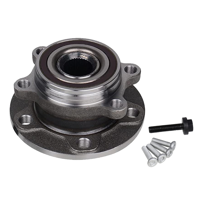 Shoxtec Front Wheel Bearing Hub Assembly Replacement for Audi A3 A3 Q3 TT Quattro Volkswagen Beetle CC Eos Golf City MKVI GTI Jetta IV V VI Passat CC R32 Rabbit Tiguan Tiguan Limited Repl. no 513253