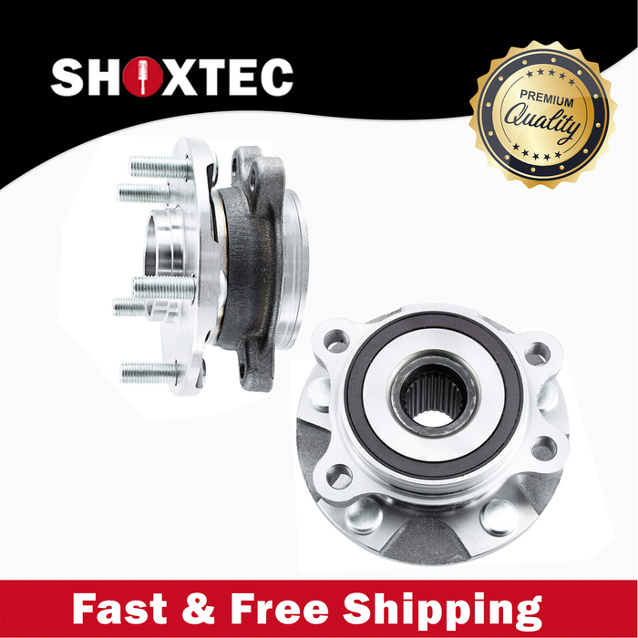Shoxtec Front Wheel Bearing Hub Assembly Replacement for 10-12 Lexus HS250h 16 Scion iM 11-16 Scion tC 08-15 Scion xB 17-18 Toyota Corolla iM 12-18 Toyota Prius V 06-12 Toyota Rav 4 Repl. no 513257