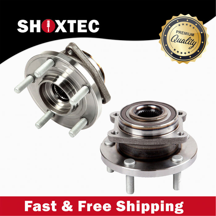 Shoxtec Front Wheel Bearing Hub Assembly Replacement for 2011-2014 Chrysler 200 2007 Chrysler Sebring 2008-2010 Chrysler Sebring 2008-2014 Dodge Avenger 2009 Dodge Caliber Repl. no 513263