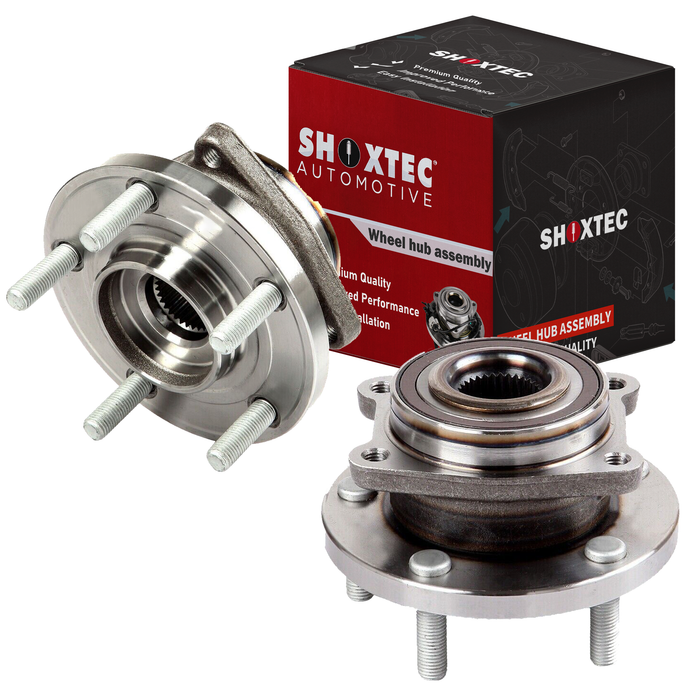 Shoxtec Front Wheel Bearing Hub Assembly Replacement for 2011-2014 Chrysler 200 2007 Chrysler Sebring 2008-2010 Chrysler Sebring 2008-2014 Dodge Avenger 2009 Dodge Caliber Repl. no 513263