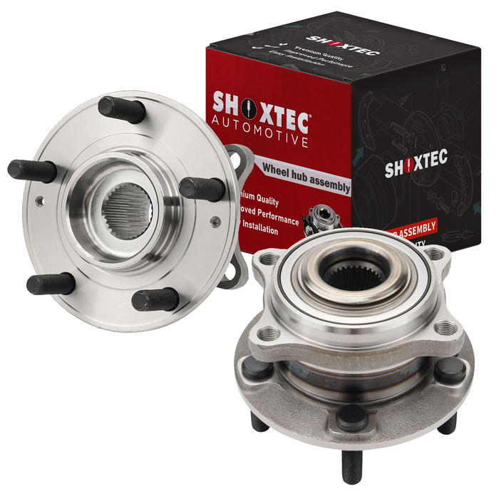 Shoxtec Front/Rear Wheel Bearing Hub Assembly Replacement for 2007-2016 Hyundai Santa Fe 2007-2012 Hyundai Veracruz 2011-2015 Kia Sorento Repl. no 513266