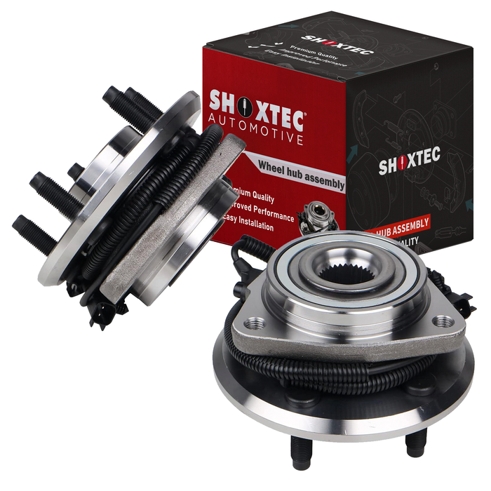 Shoxtec Front Wheel Bearing Hub Assembly Replacement for 2007-2011 Dodge Nitro Replacement for 2008-2012 Jeep Liberty Repl. no 513270