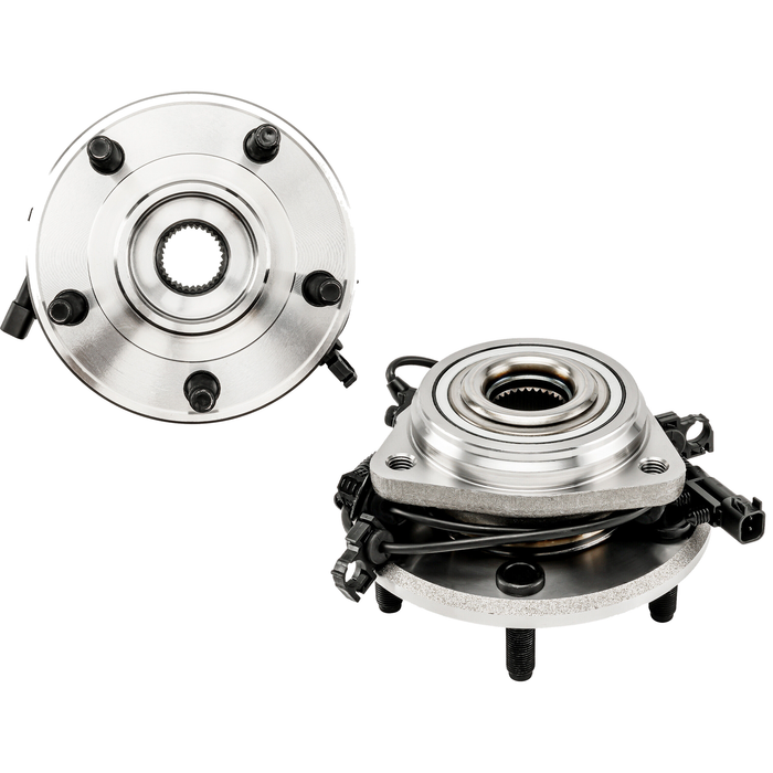 Shoxtec Front Wheel Bearing Hub Assembly Replacement for 2007-2010 Jeep Wrangler JK Repl. no 513272
