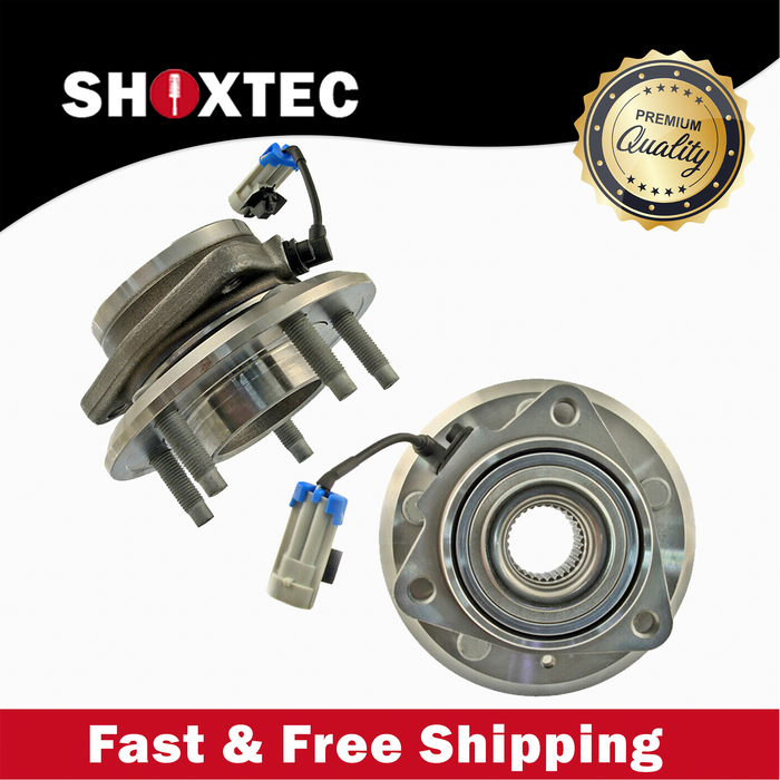Shoxtec Front Wheel Bearing Hub Assembly Replacement for 12-15 Chevrolet Captiva Sport 2007-2009 Chevrolet Equinox 2007-2009 Pontiac Torrent 2008-2010 Saturn Vue 2007-2009 Suzuki XL7 Repl. no 513276